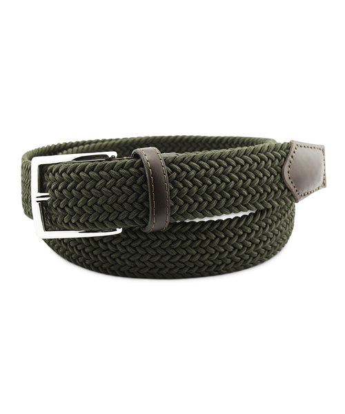 Gevlochten Riem | Groen
