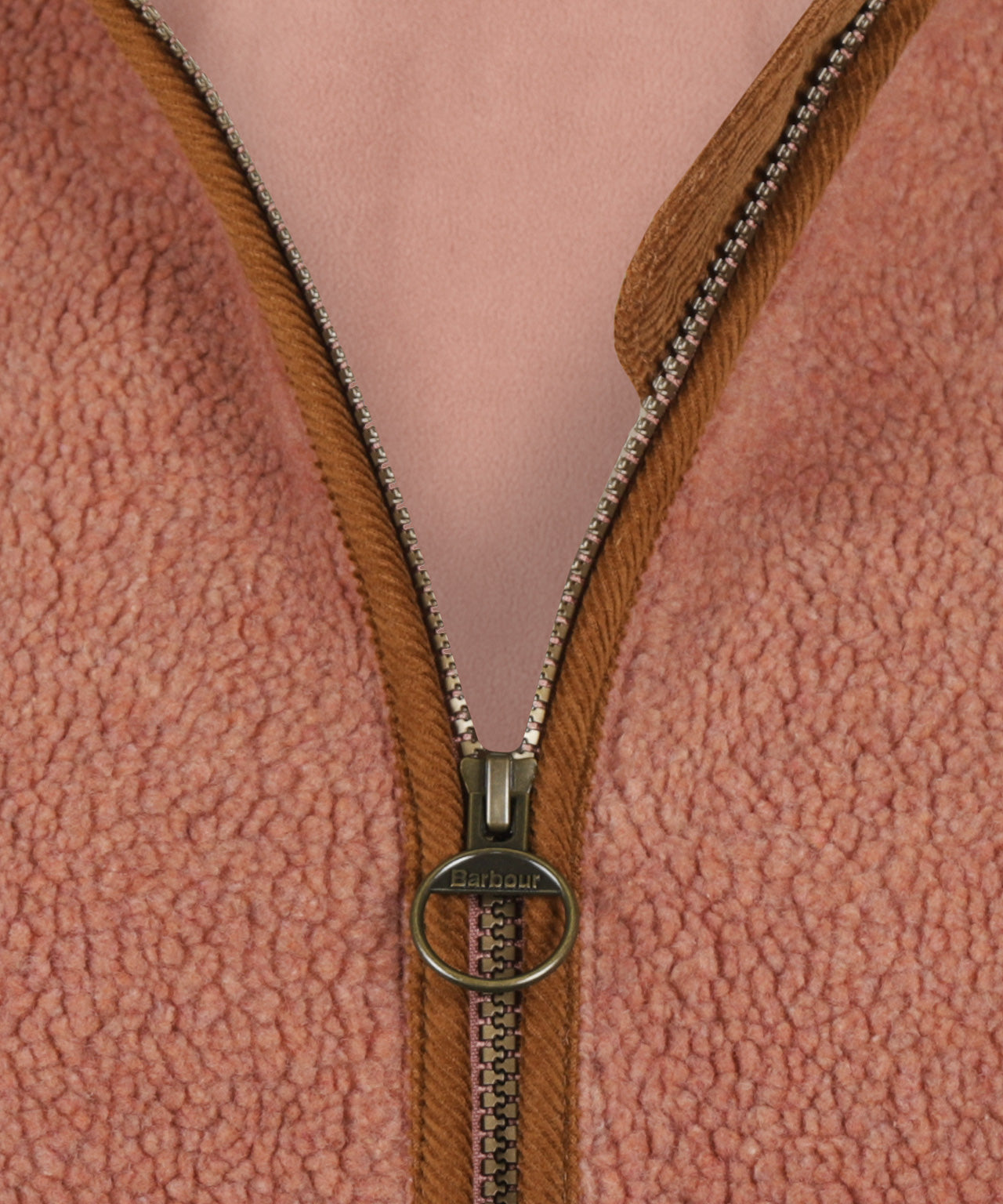 Dames Laven Fleece Pullover | Vintage Pink