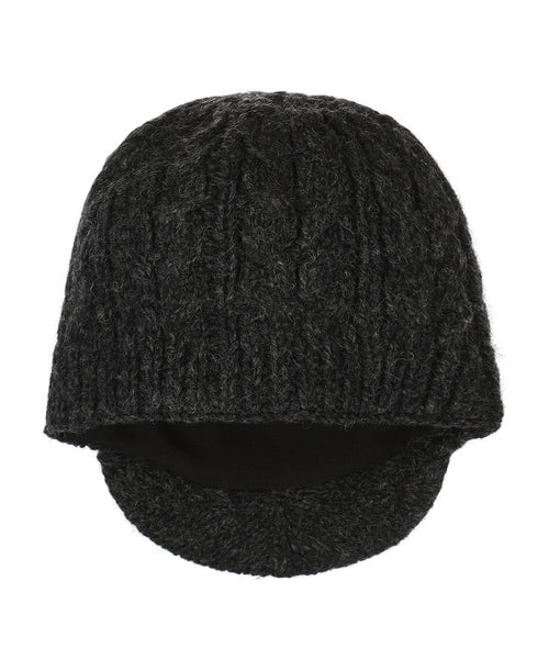 Muts Aran Cable Dames | Antraciet Grijs