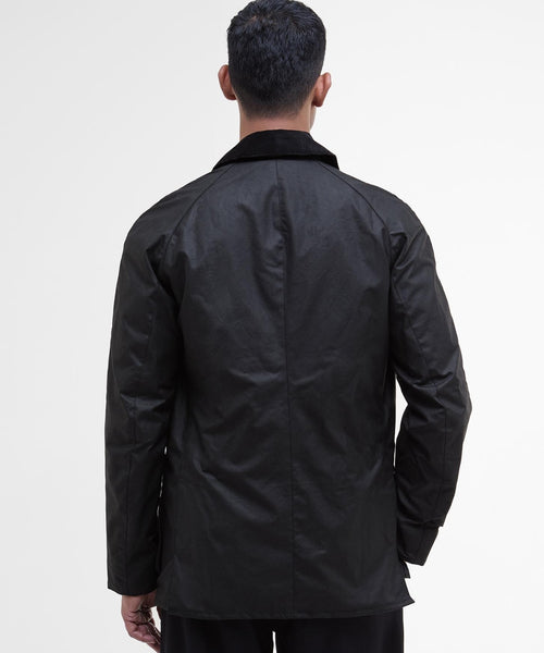 Wax jacket Ashby | Zwart