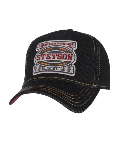 Stetson Trucker Cap Lightning | Denimblau