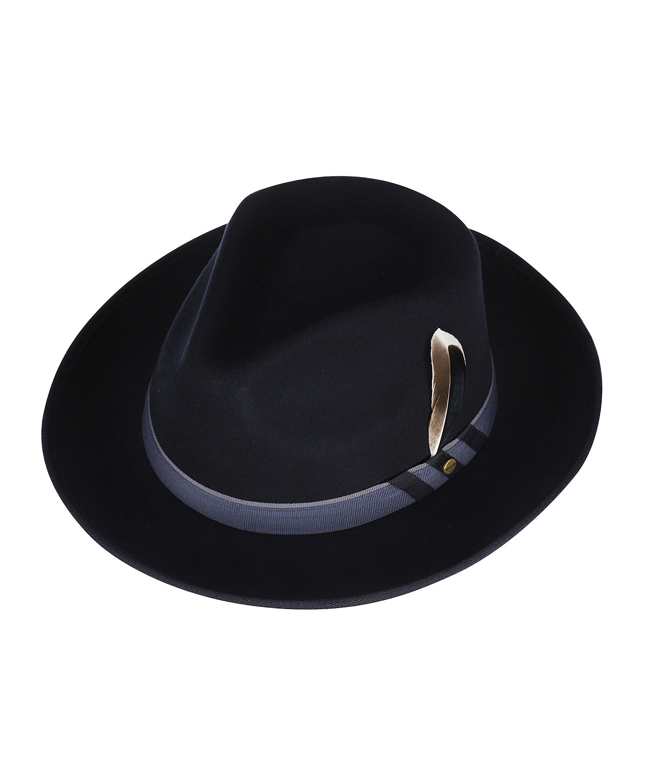 Stetson Wool Felt Fedora | Navy
