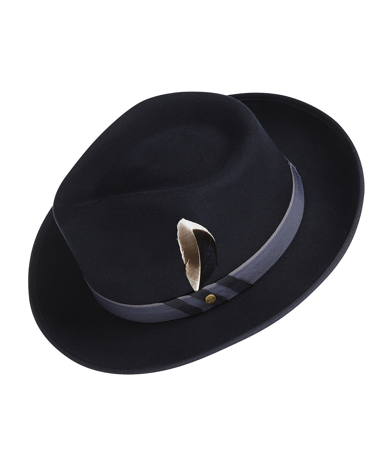 Stetson Wool Felt Fedora | Navy