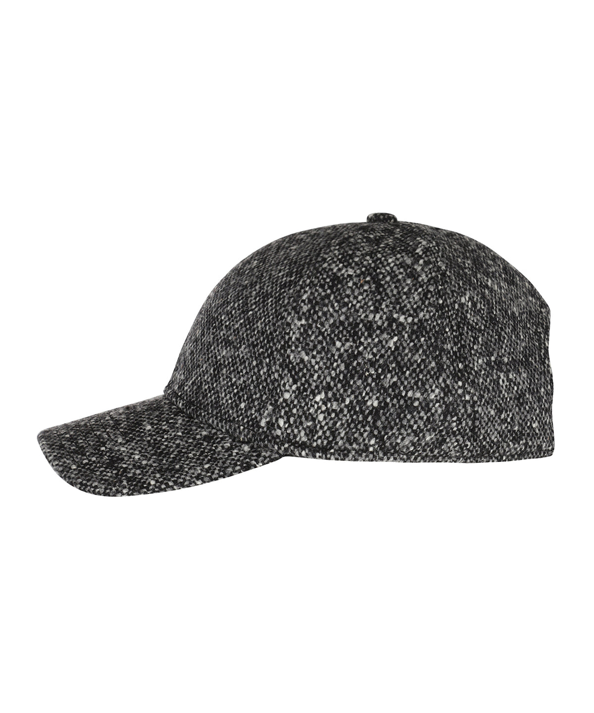 Stetson Baseballkappe aus Donegal Tweed | Grau