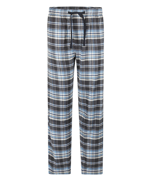 Flanell-Pyjamahose | Blau