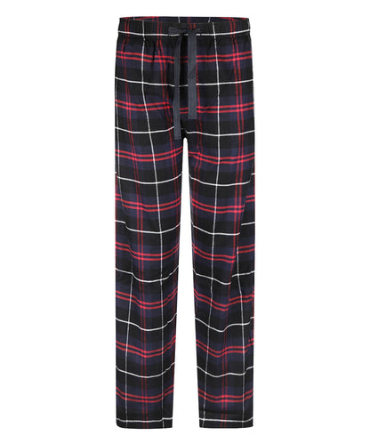 Flanell-Pyjamahose | Blau