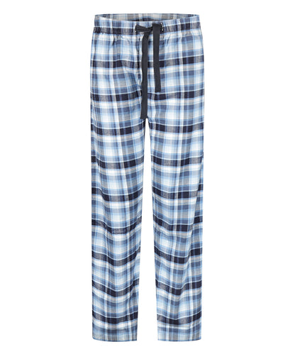 Flanell-Pyjamahose | Blau