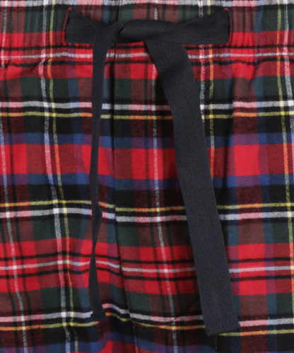 Flanell-Pyjamahose | Rot