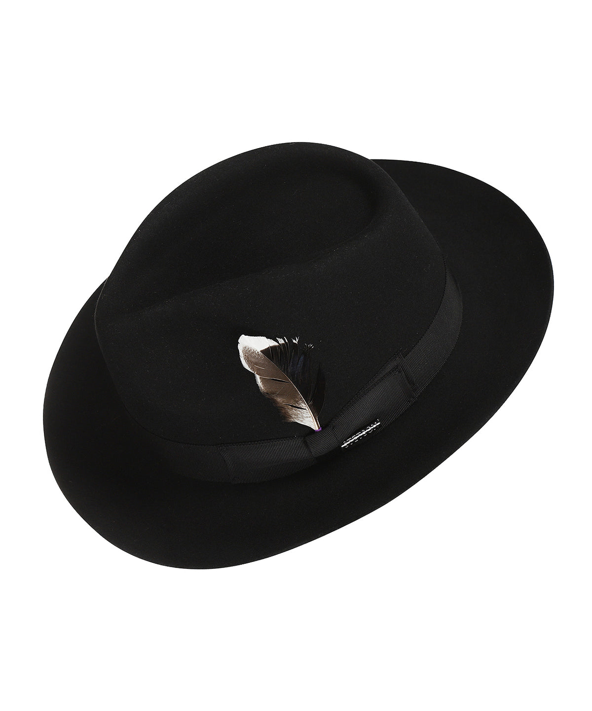 Stetson Fedora Wool Felt | Black
