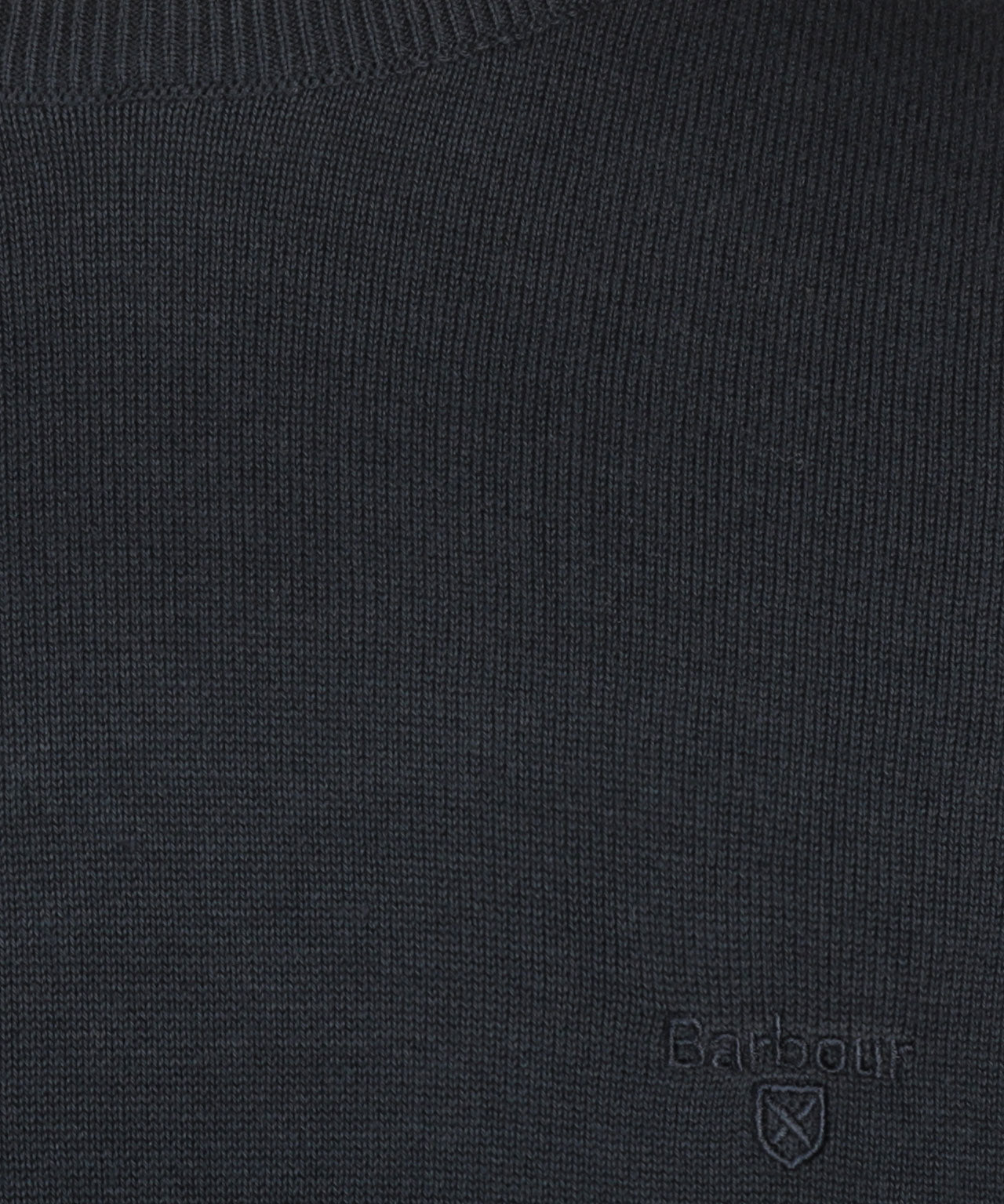 Barbour Pima Cotton Crew Neck | Navy Blue