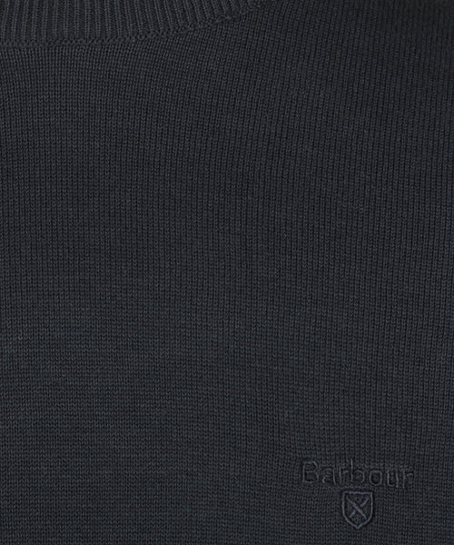Barbour Pima Cotton Crew Neck | Navy Blauw