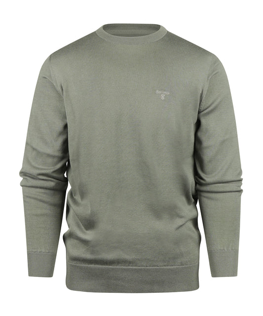 Barbour Pima Cotton Crew Neck | Green
