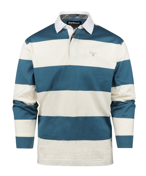 Barbour Broome Rugby Shirt | Blauw