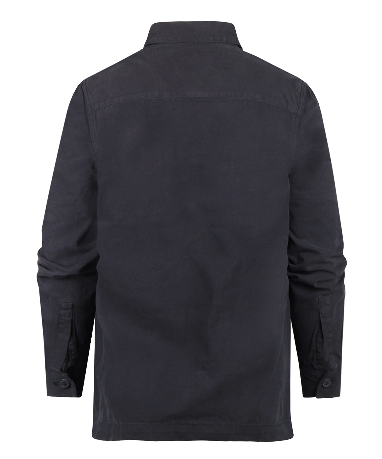 Barbour Regular Washed Overshirt | Navy Blue
