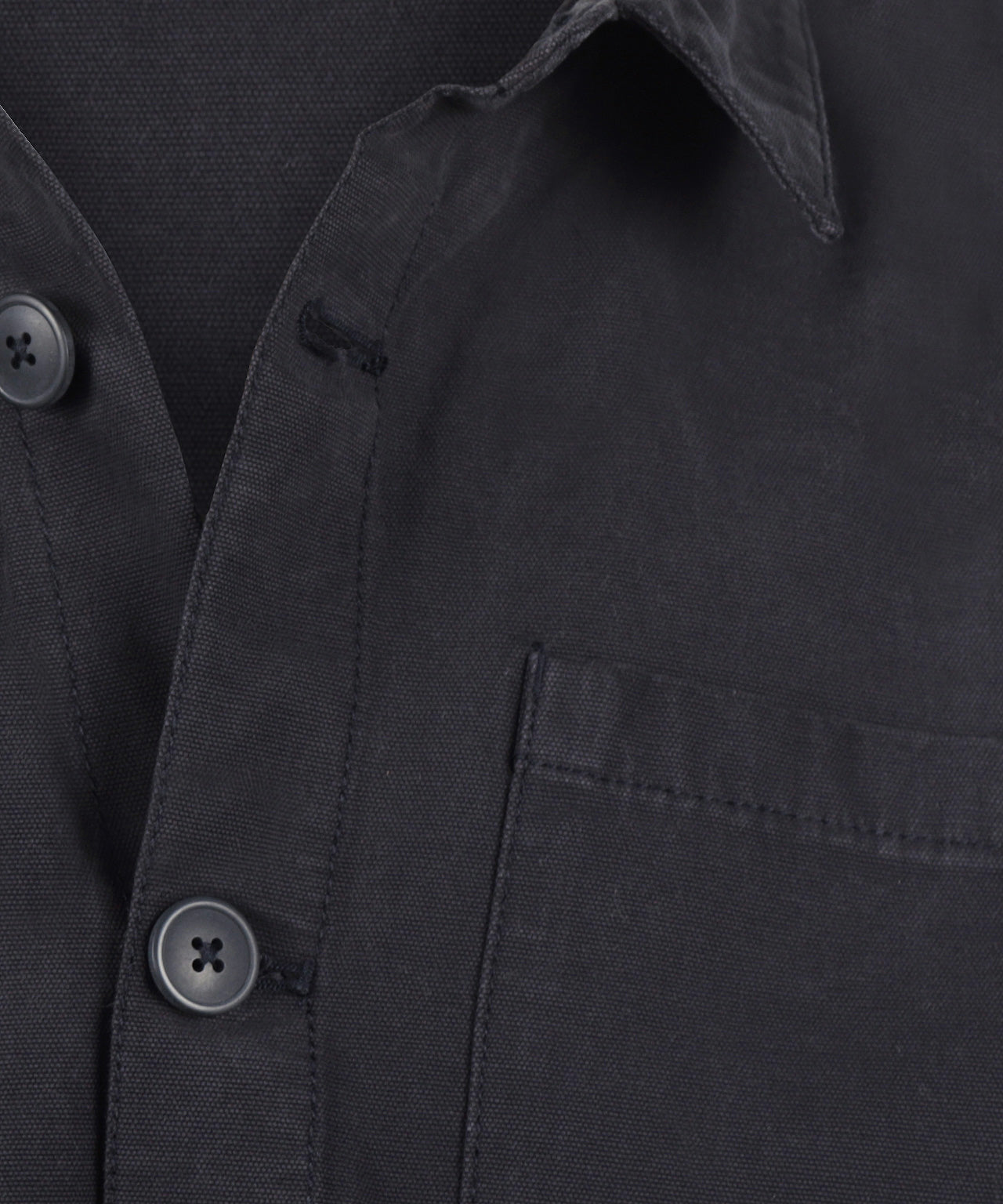 Barbour Regular Washed Overshirt | Navy Blue
