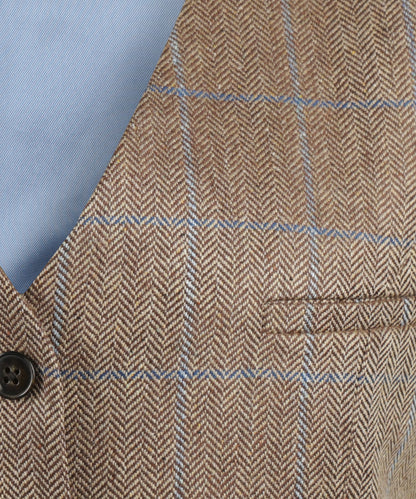 Wellington Silk Gilet Women | Brown