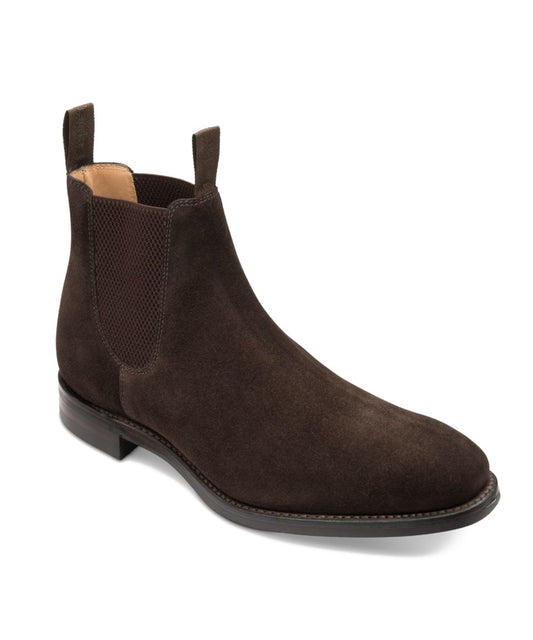 Loake Chatsworth Chelsea Boot Wildleder | Braun