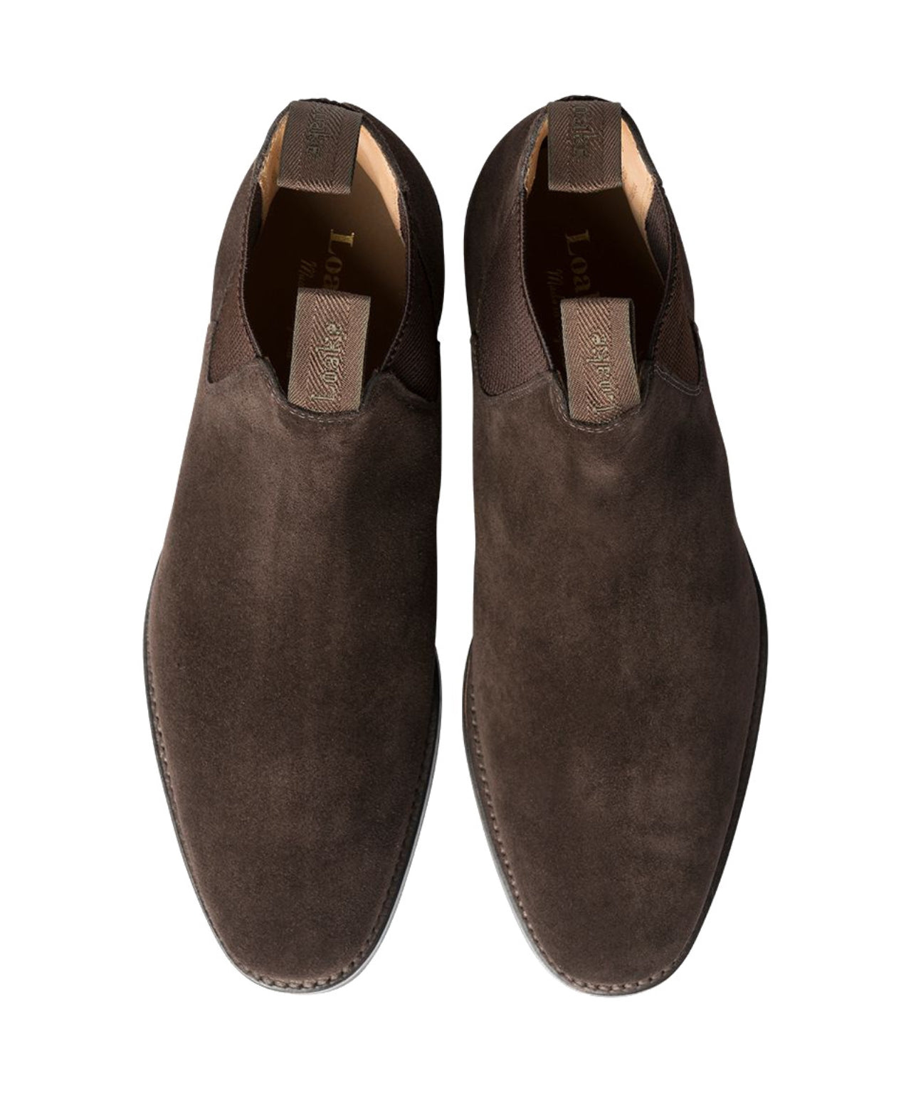 Loake Chatsworth Chelsea Boot Wildleder | Braun