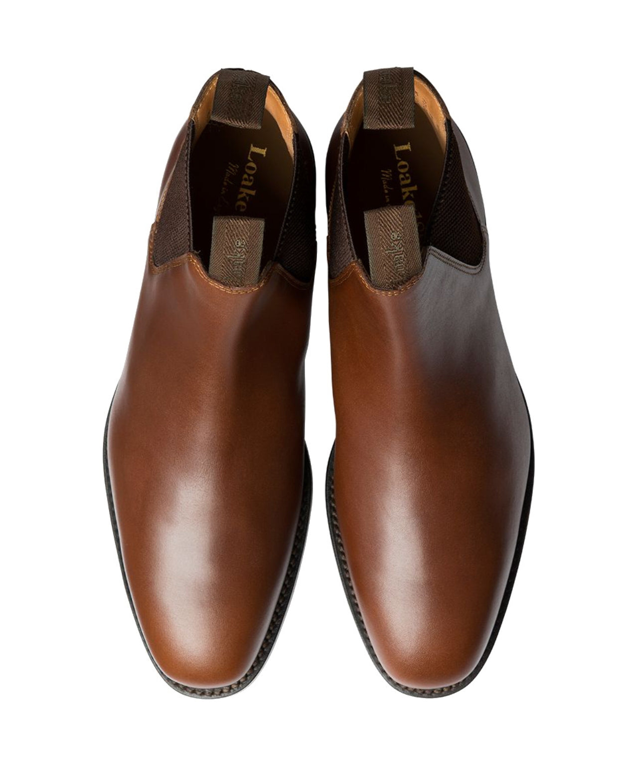 Loake Chatsworth Chelsea Boot Waxy | Braun