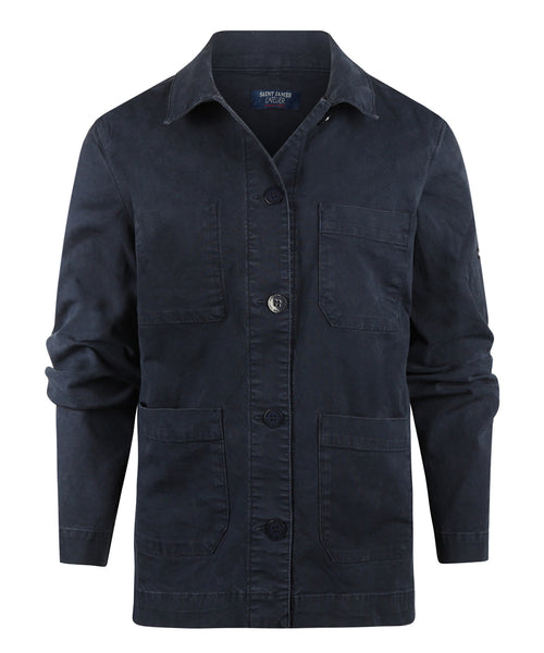 Saint James Dames Shirt Alize | Navy Blauw