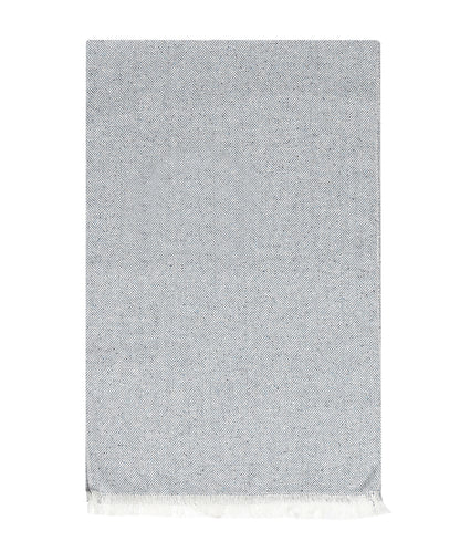 Zijden sjaal | Licht Blauw Grijs