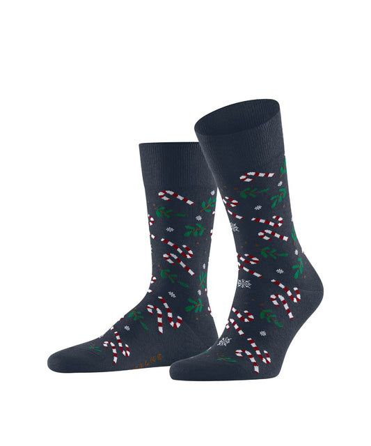 Sokken Blizzard | Donkerblauw Print