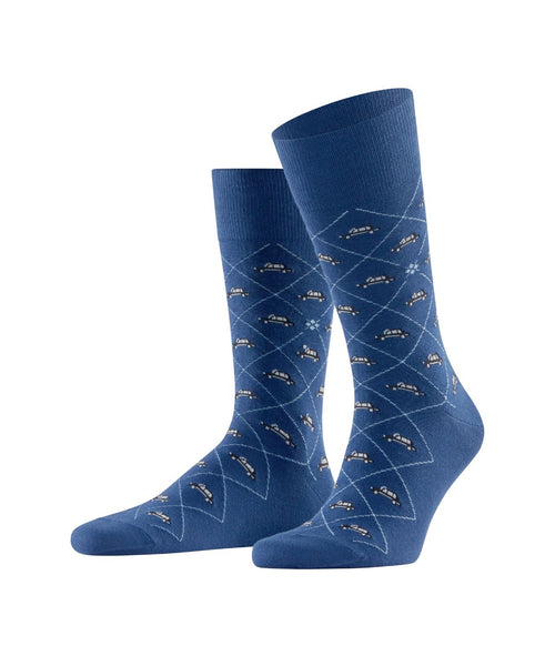 Burlington Sokken Black Cab | Blauw