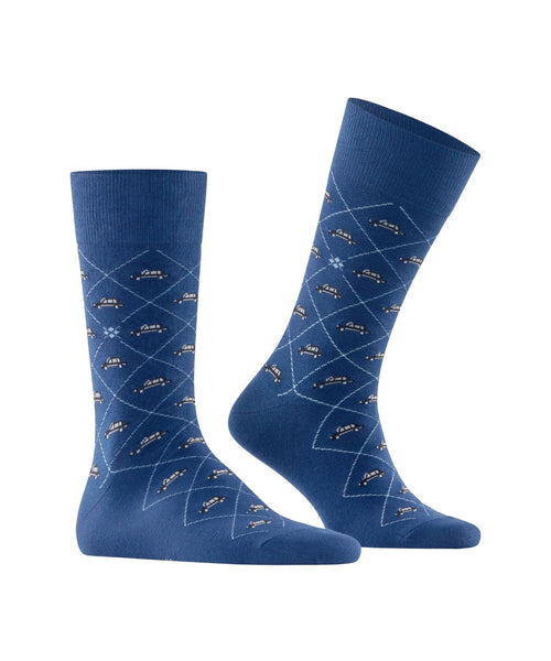 Burlington Sokken Black Cab | Blauw