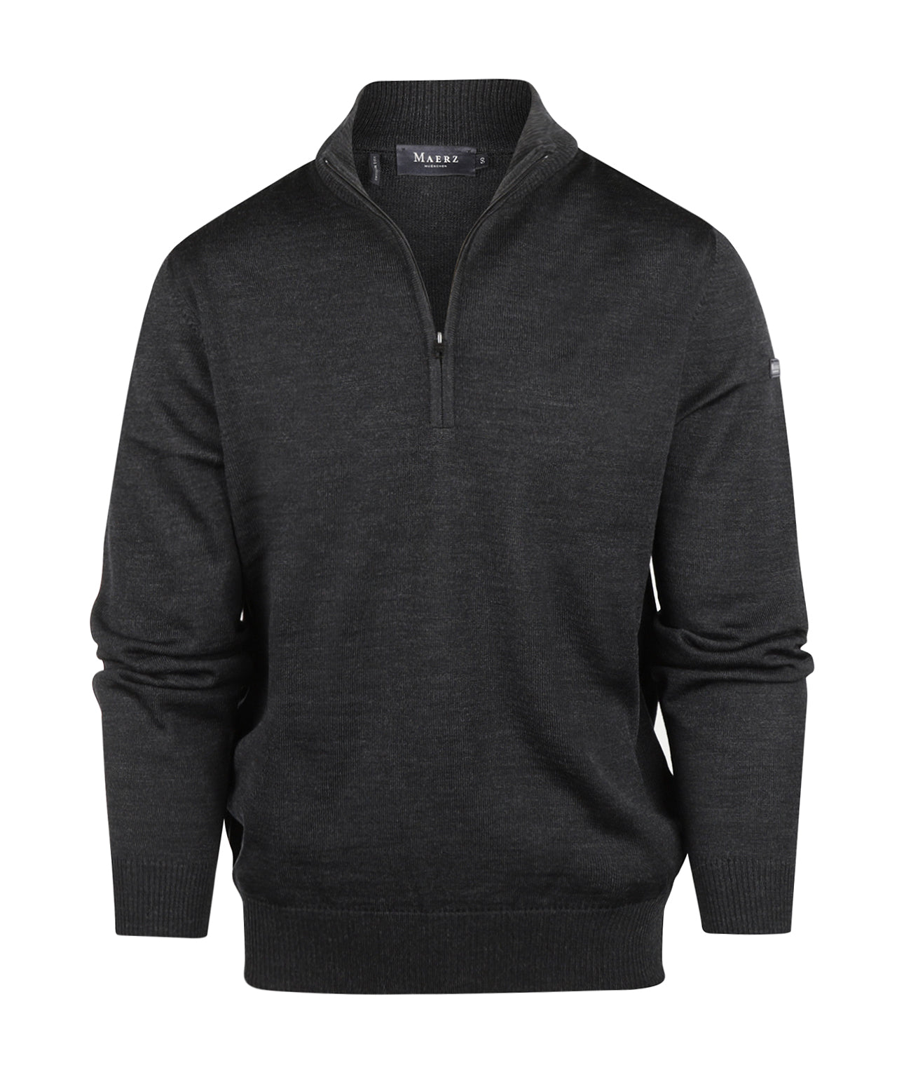 Rits Pullover | Donkergrijs