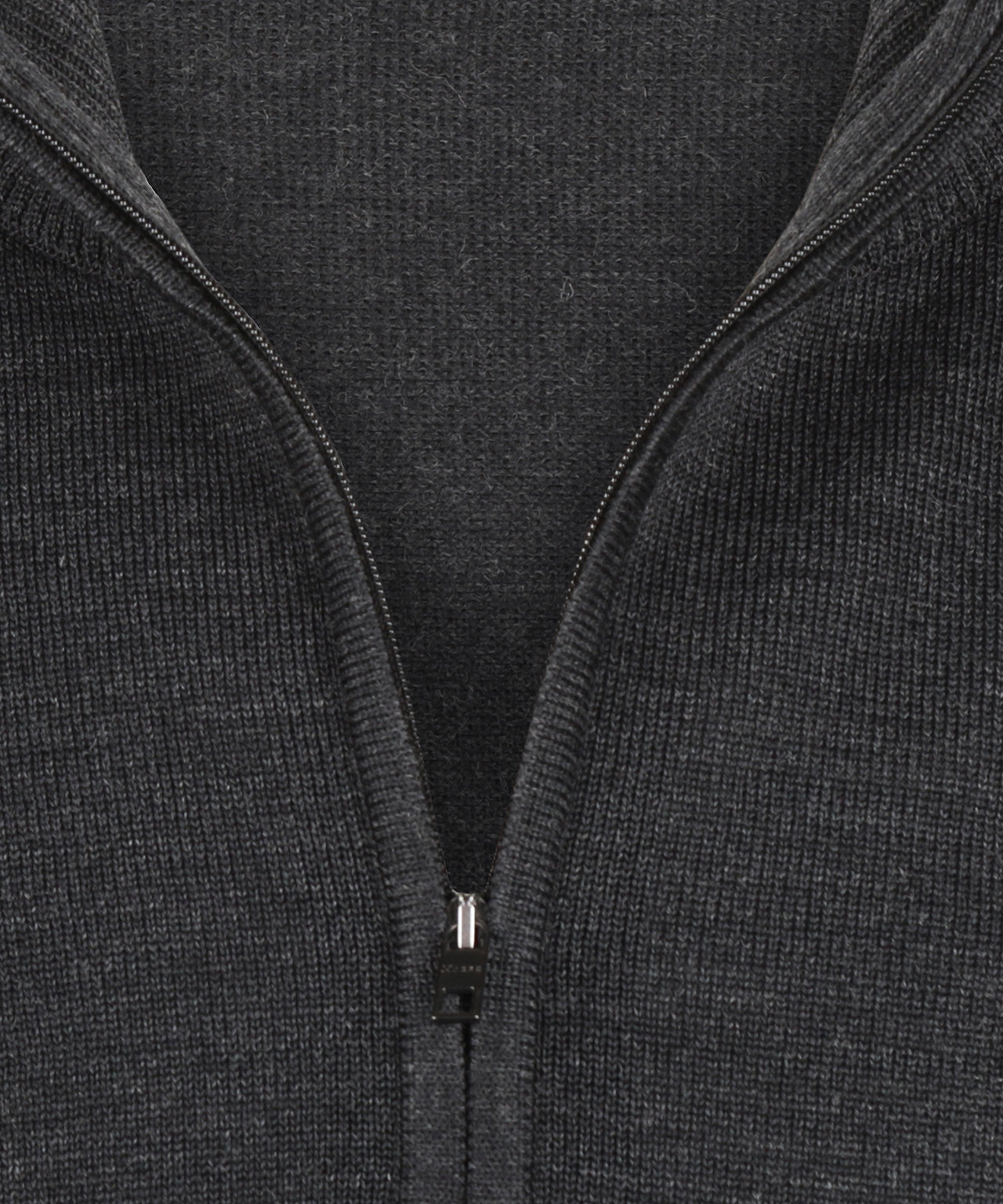 Rits Pullover | Donkergrijs