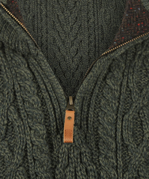 Pullover Half Zip | Groen