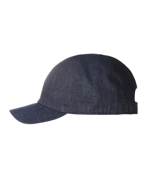 Baseball cap Linnen | Blauw