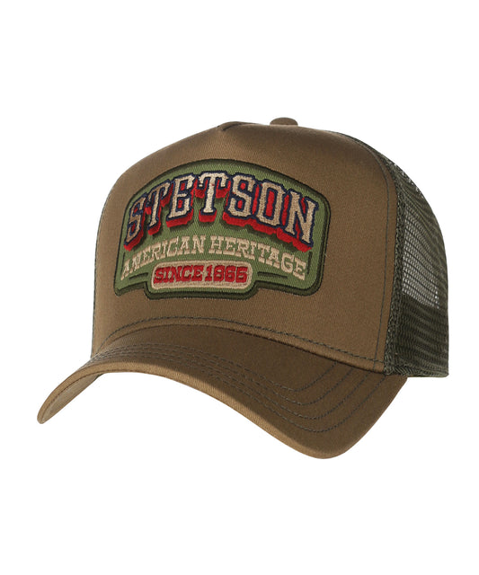 Stetson Trucker Cap Vintage Western | Brown