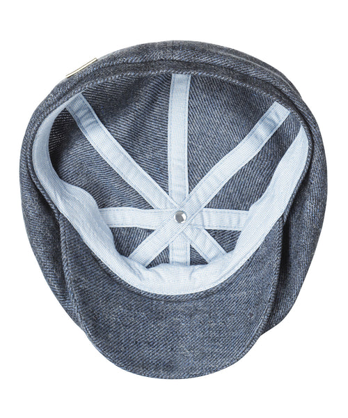 Stetson Hatteras Linnen Twill | Kobalt Blauw