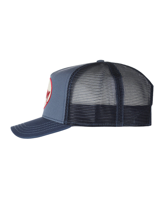 Stetson Trucker Cap Motorhaube | Blau