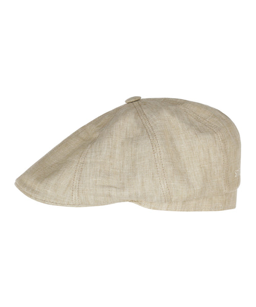 Stetson 8-Panel Cap Linnen | Beige