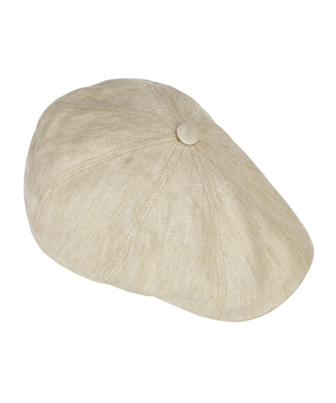 8-Panel Cap Linnen | Beige
