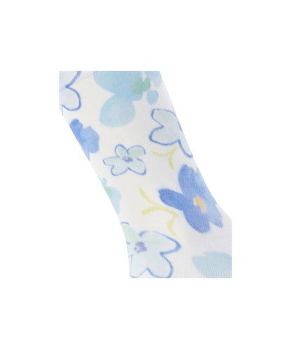 Burlington Sock Garden Bloom | Weiß