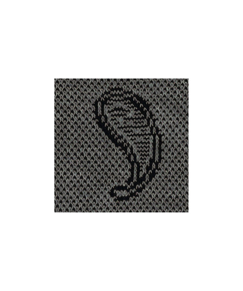 Burlington Sok Paisley | Zwart