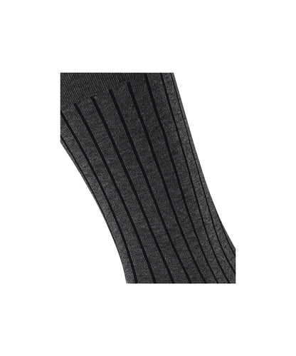 Burlington Socken Duke Street | Anthrazit Mel. 