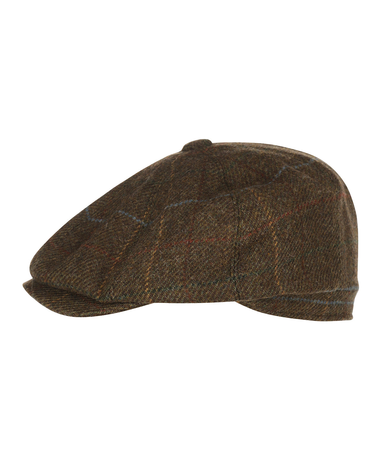 Christy Schiebermütze aus Tweed | Braun