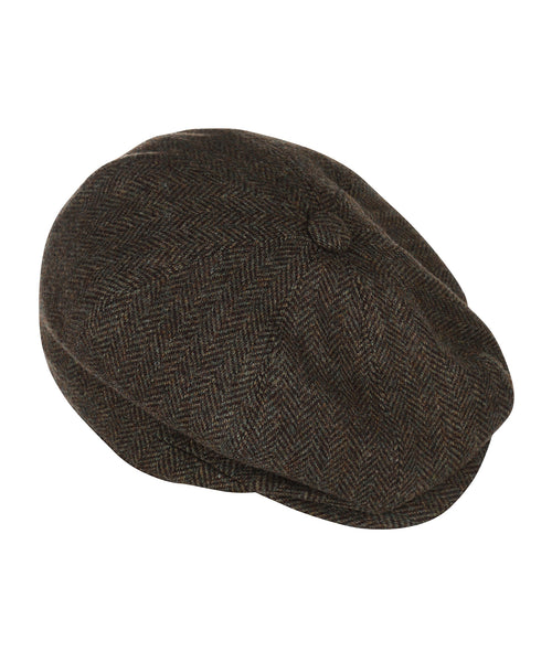 Christy Newsboy Tweed Cap | Groen
