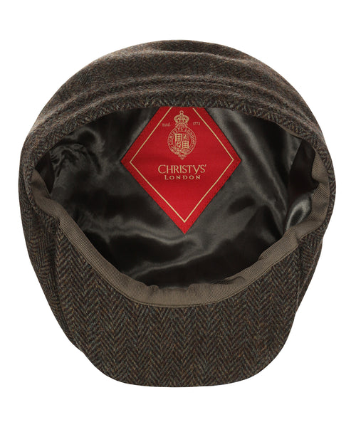 Christy Newsboy Tweed Cap | Groen