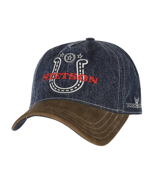 Stetson Trucker Cap Denim Western | Konings Blauw