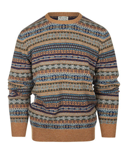 Fairisle Ronde Hals | Driftwood