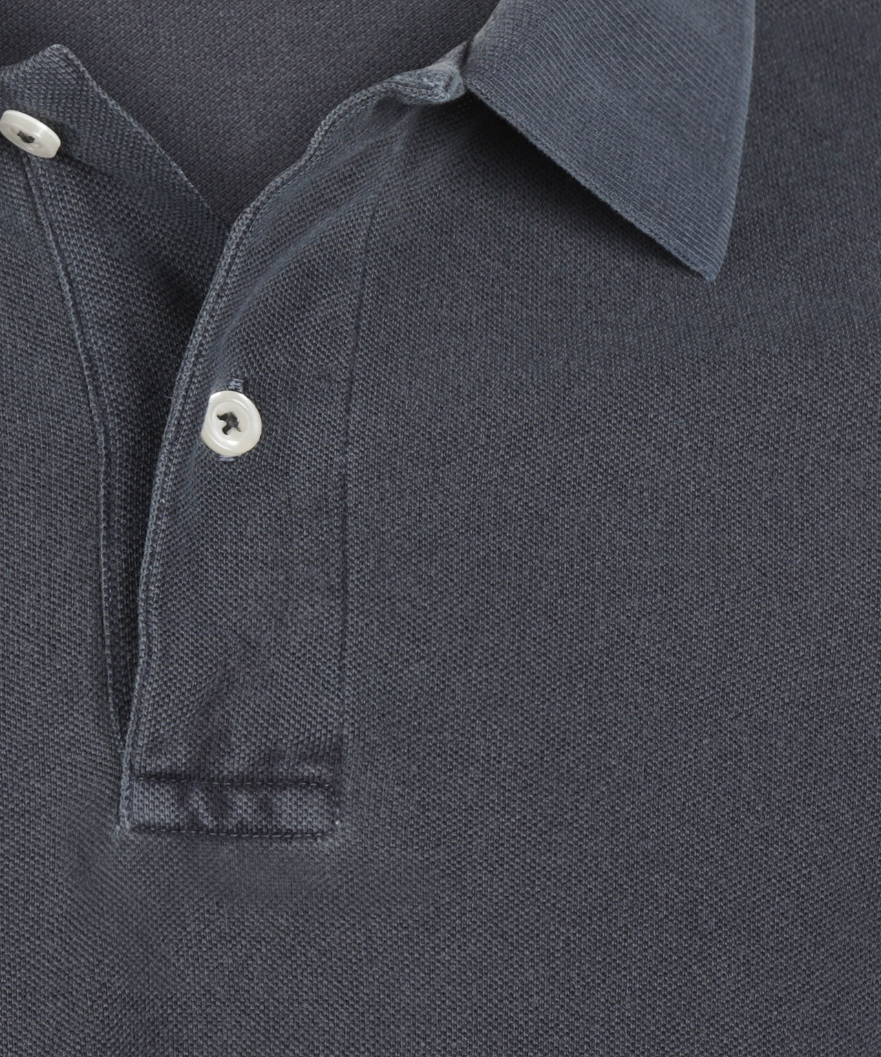 Polo Korte Mouw Garment Dyed | Navy