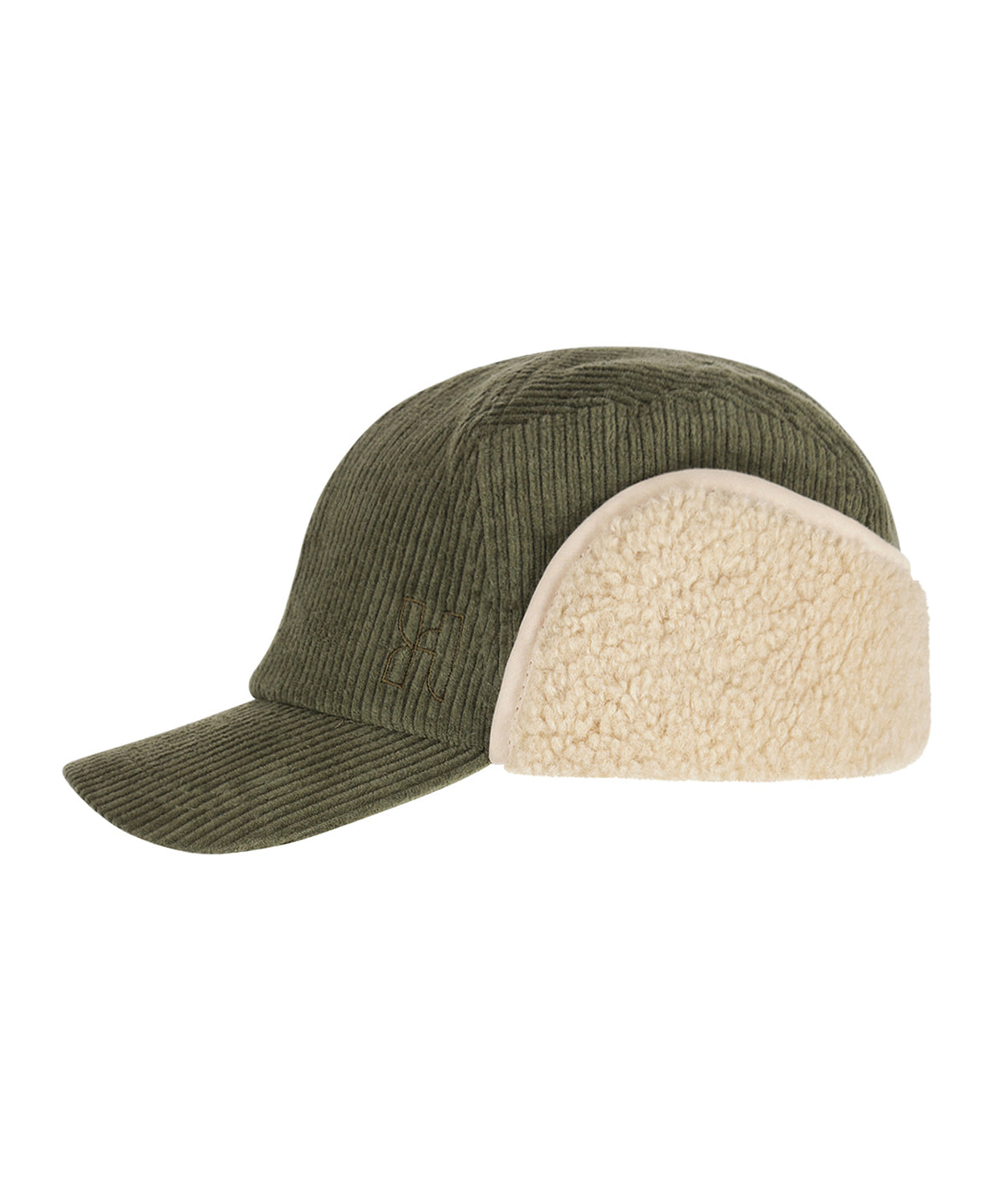 Baseball cap Corduroy | Olijf