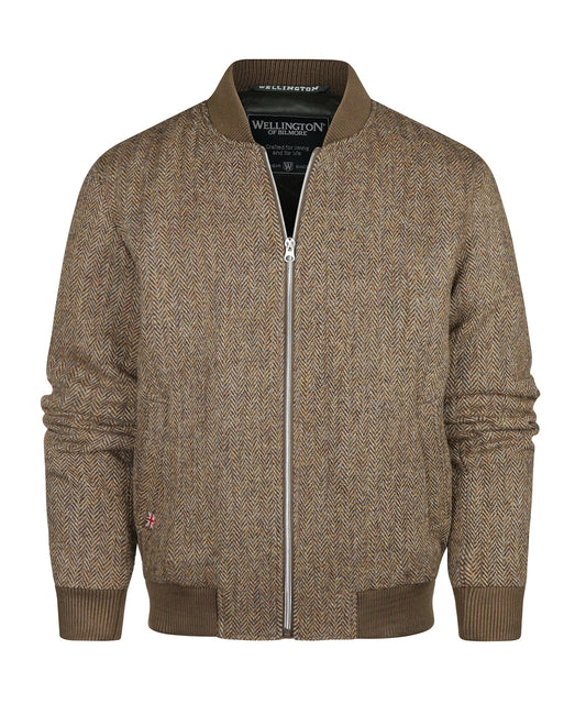 Jack Harris Tweed | Brauner Fischgrät