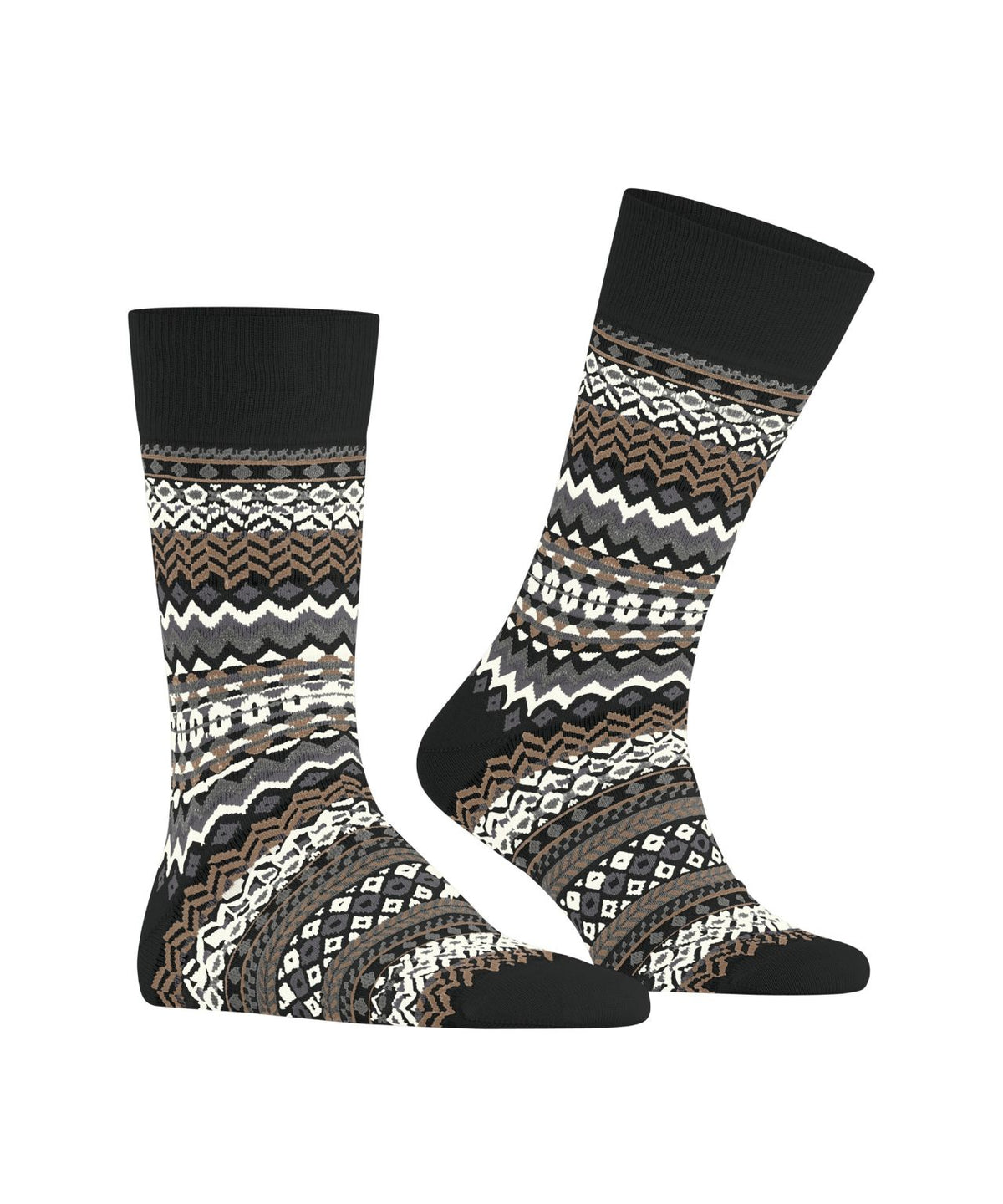 Sokken Fair Isle | Black