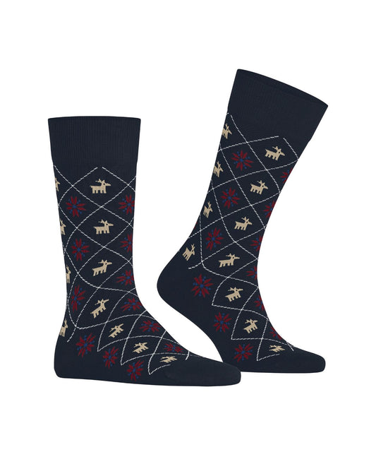 Socken Rentier | Marine